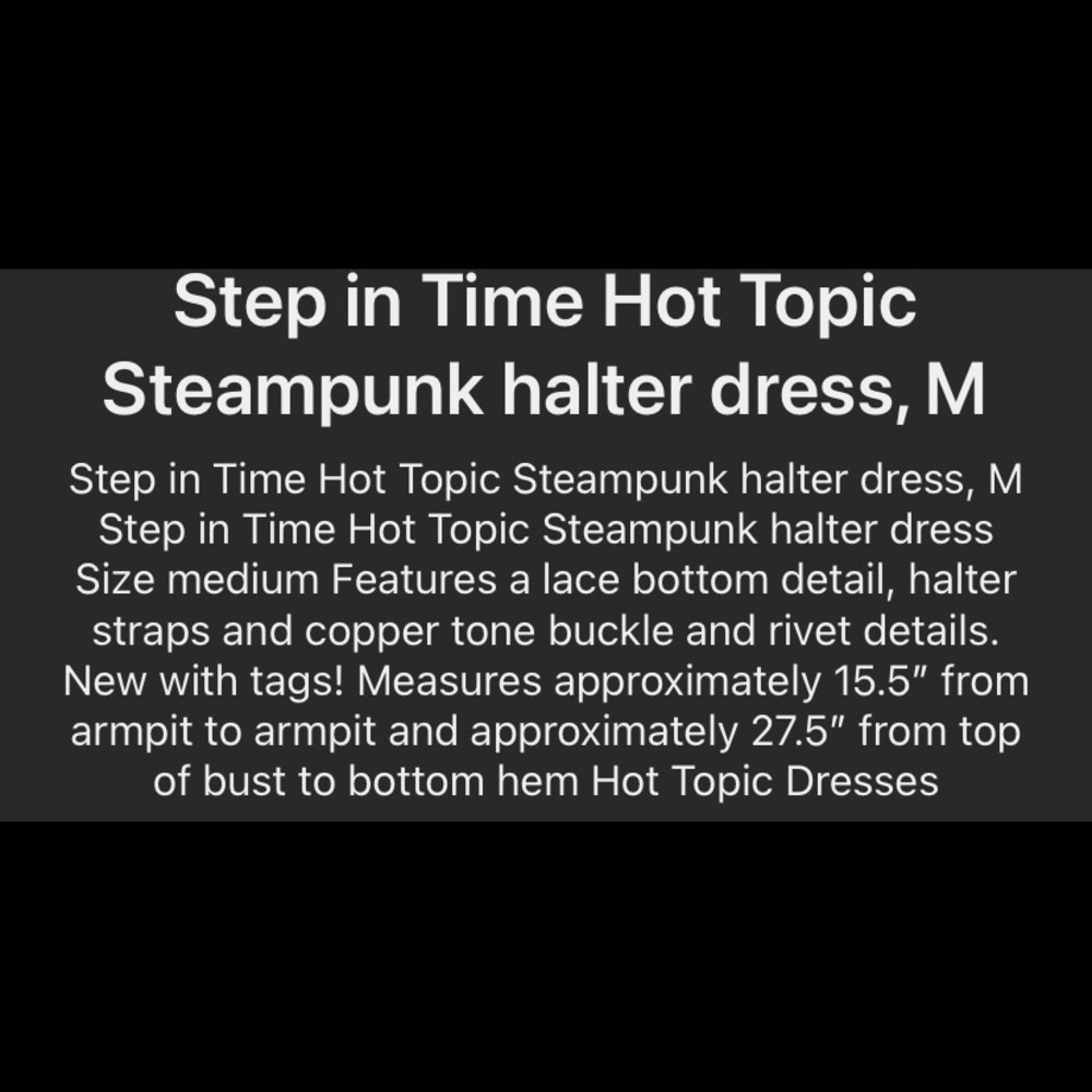 Dress from Hot Topic - Picture 7 of 9